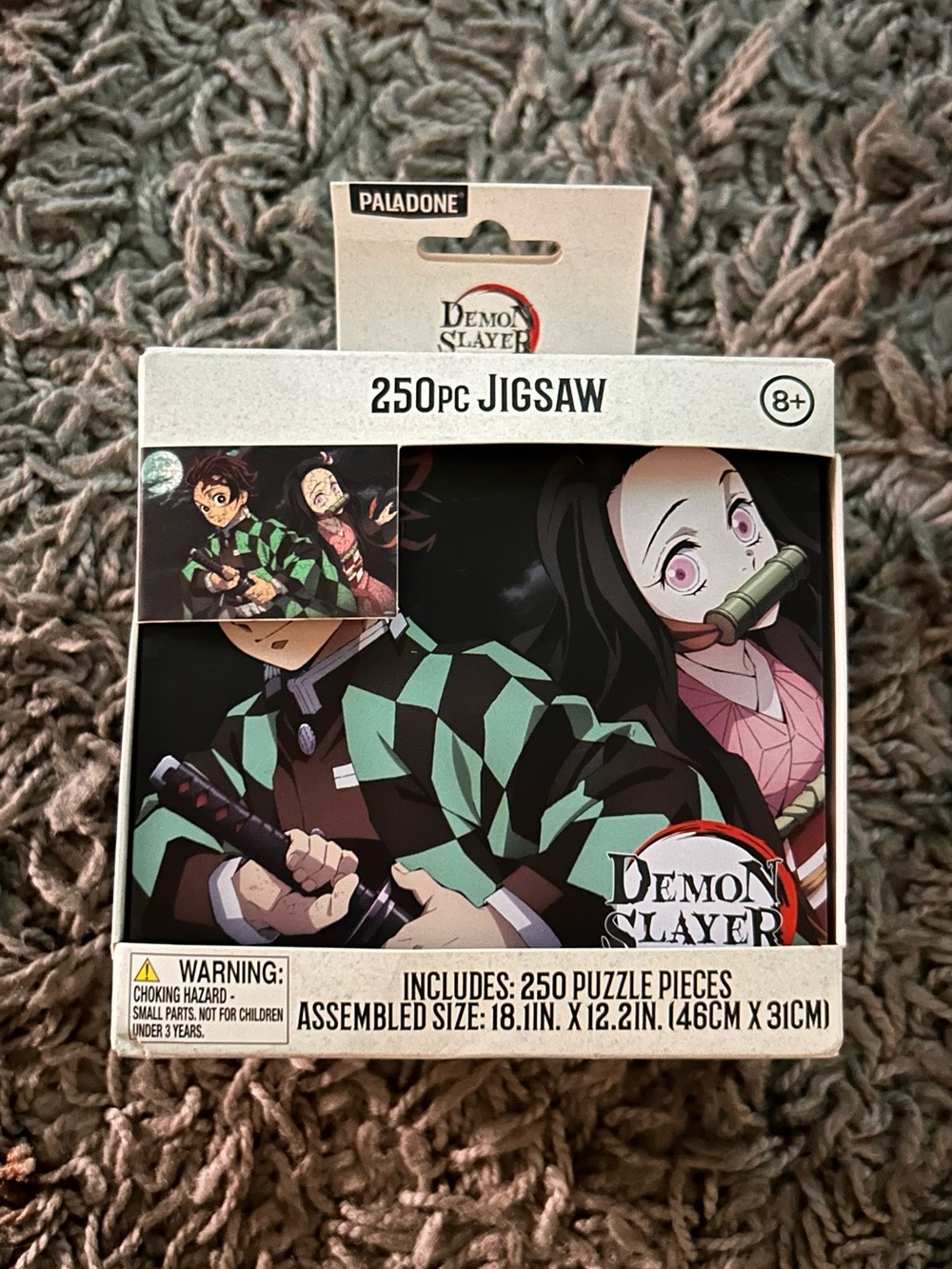 Demon Slayer 250pc Jigsaw Puzzle - Green & Pink Artwork